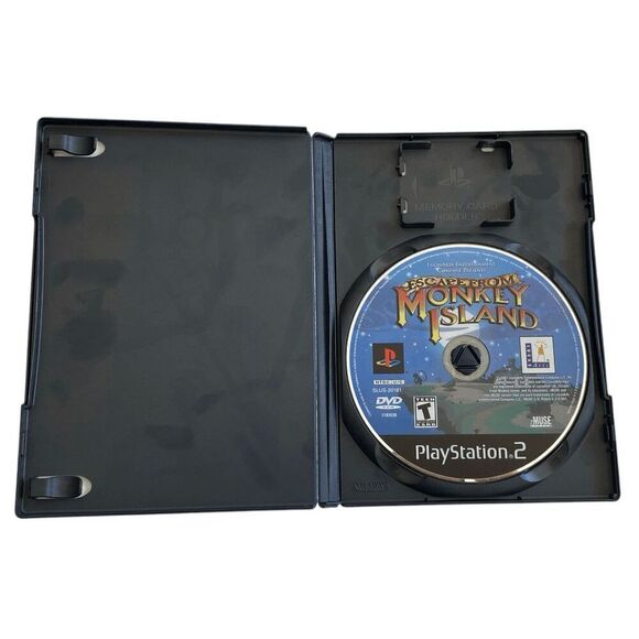 Escape From Monkey Island PS2 Sony PlayStation 2 No Manual TESTED - Picture 4 of 4